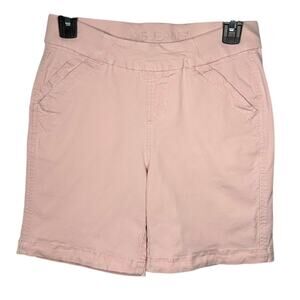 Jag Jeans The Classic Fit Pink Cotton Blend Shorts Women's 2